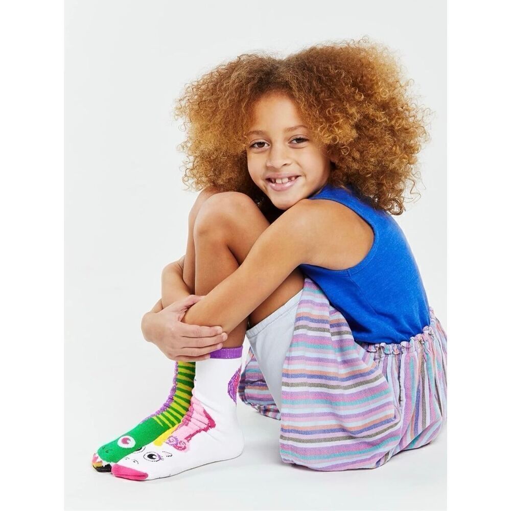 Pals Toddler Dragon & Unicorn Collectible Mismatched Socks BUY 2 GET 1 FREE